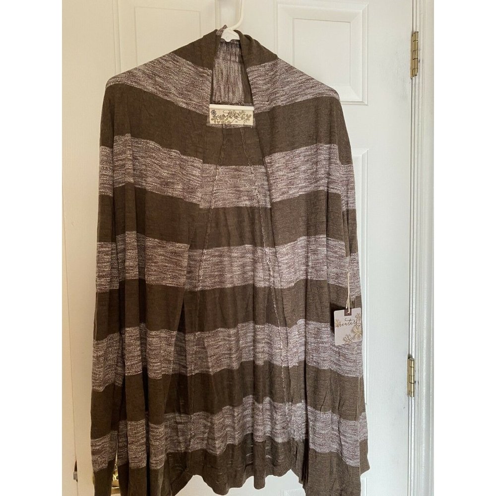 Aventura Womens Size 2XL Brown Rain Drum Corinne C